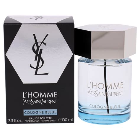 cologne blue ysl shower|ysl men's cologne l'homme.